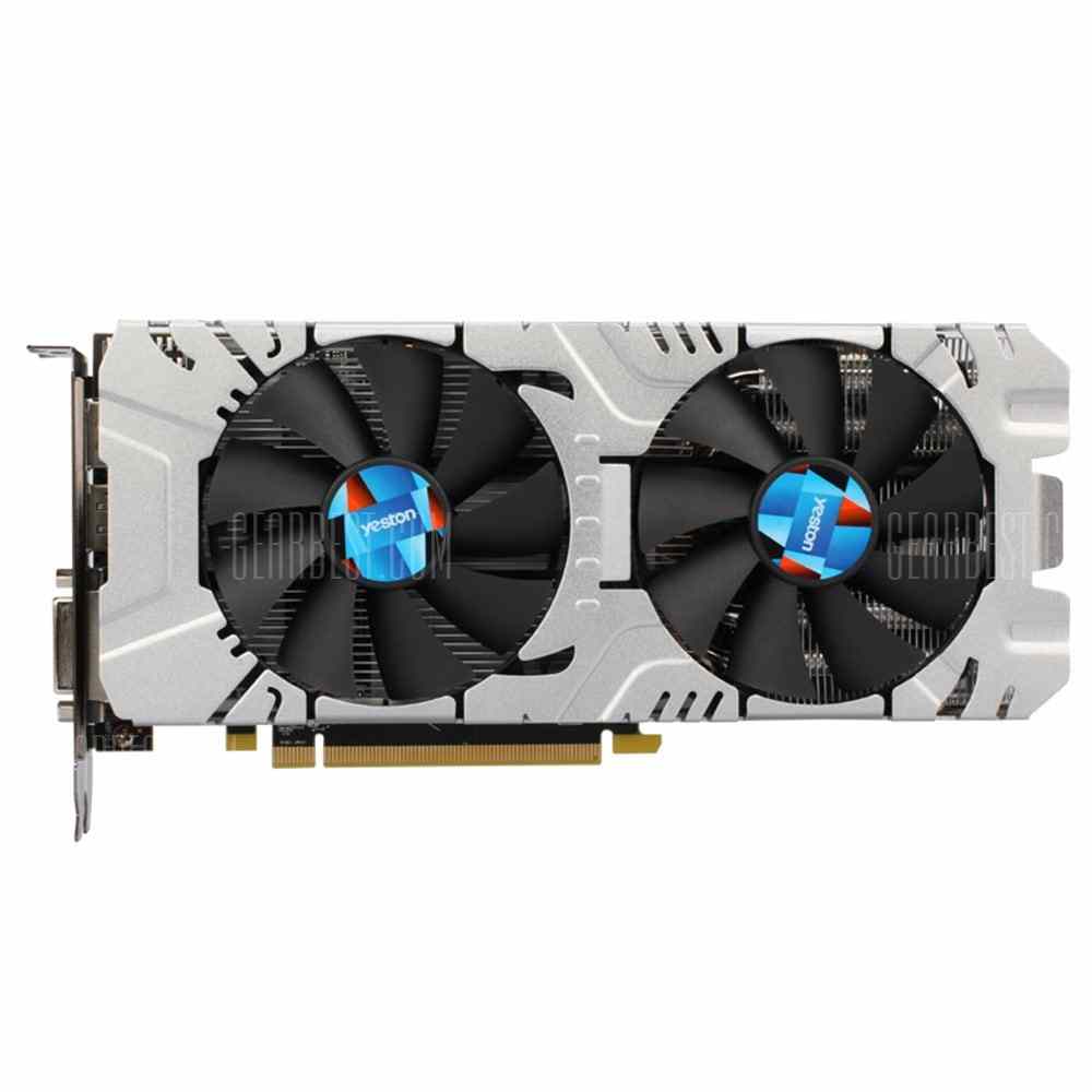 offertehitech-Yeston RX580 GPU Graphics Card Dual Fans