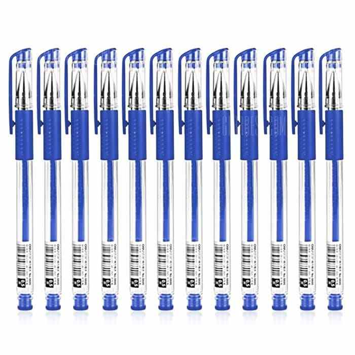 offertehitech-gearbest-Deli 12PCS 0.5mm Gel Neutral Pen