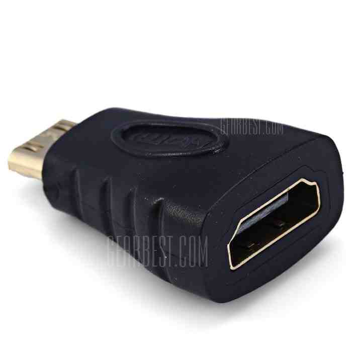 offertehitech-gearbest-HDMI Female to Mini HDMI Male Adapter