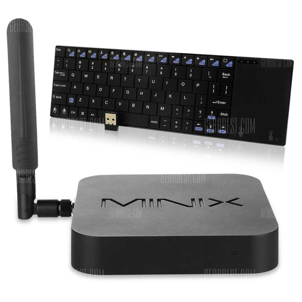 offertehitech-gearbest-MINIX Z83 - 4 Windows 10 TV Box + MINIX K2 Mini Keyboard