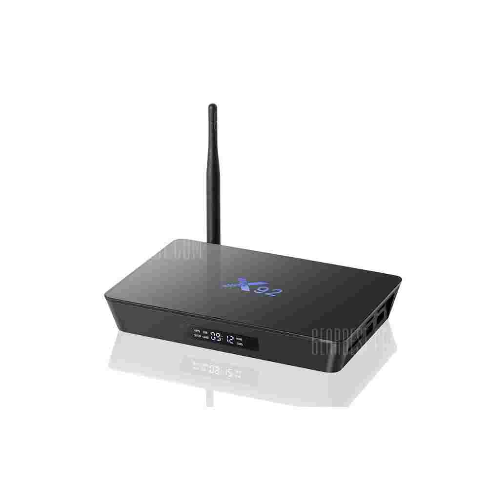offertehitech-gearbest-X92 TV Box 2.4GHz / 5.8GHz WiFi Online Player