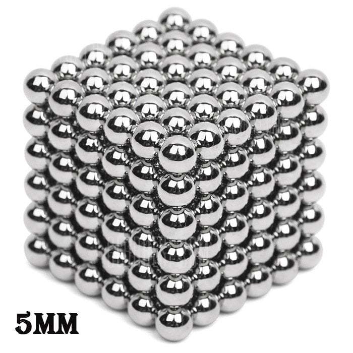 offertehitech-216Pcs 5mm Magnetic Ball - SILVER