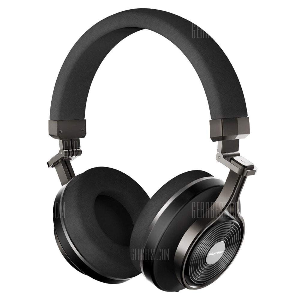 offertehitech-Bluedio T3 Plus Bluetooth Headphones - BLACK