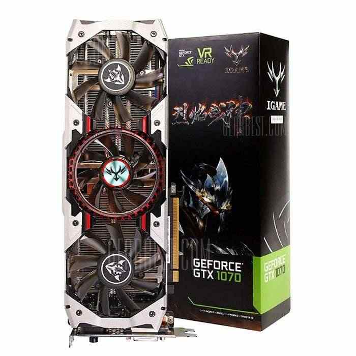 offertehitech-Original Colorful iGame1070 X - 8GD5 Top Graphics Card - COLORMIX