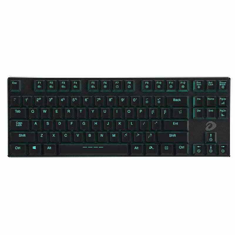 offertehitech-Dareu EK820 Ultra sottile 87Key Bluetooth LED Interruttore rosso blu retroilluminato Meccanico Tastiera di gioco per PC portatile