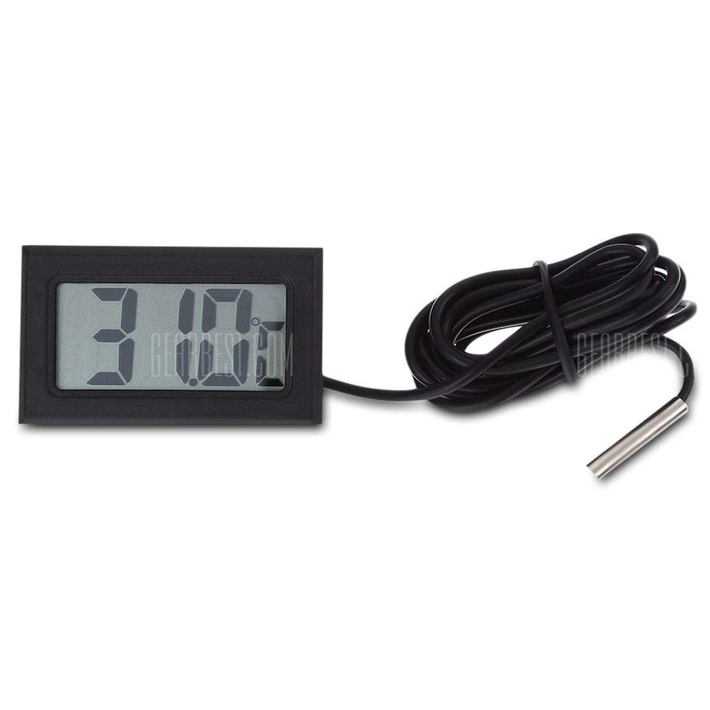 offertehitech-Digital Thermometer LCD Instant Read Waterproof Detector