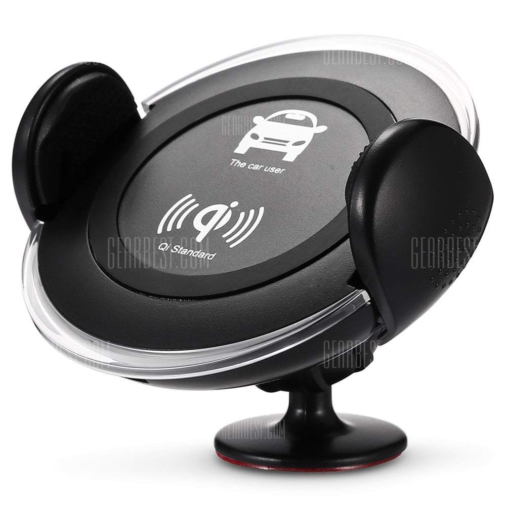 offertehitech-HH003 2-in-1 Car Phone Mount Wireless Charger