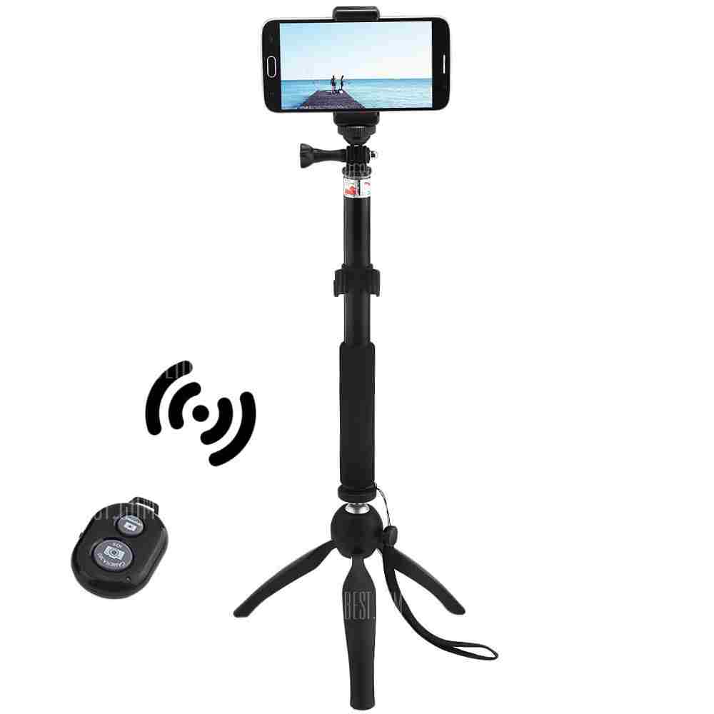 offertehitech-Mini Tripod Mount Selfie Stick Bluetooth Shutter Holder