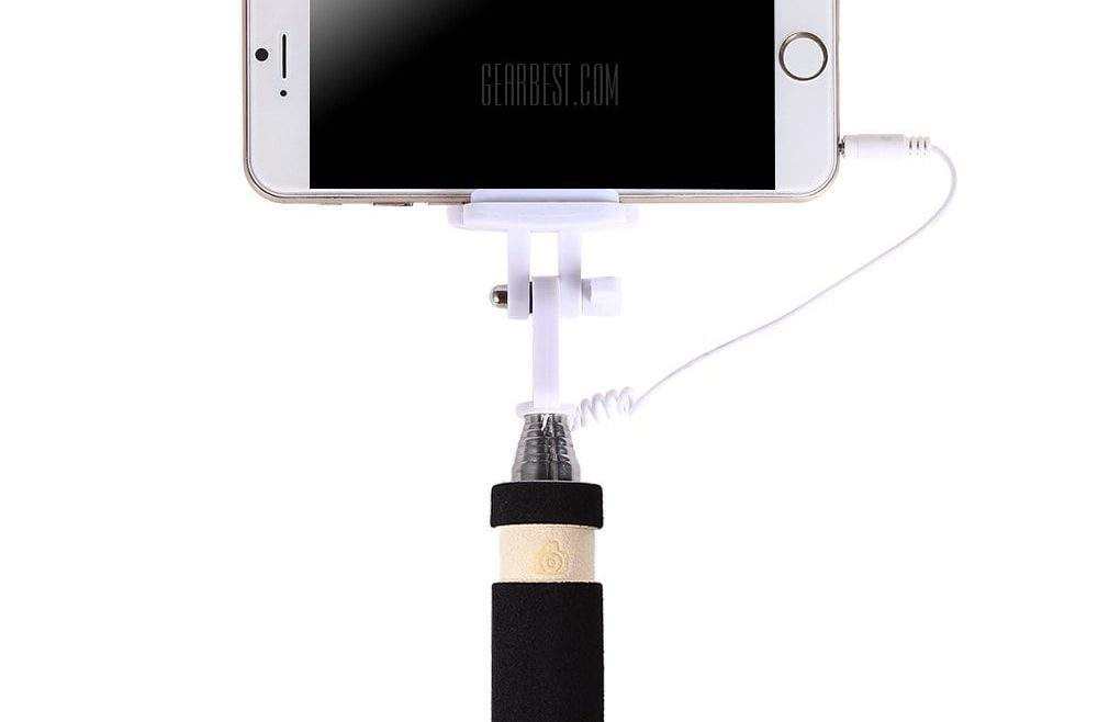 offertehitech-Mini Wire Control Selfie Stick Monopod