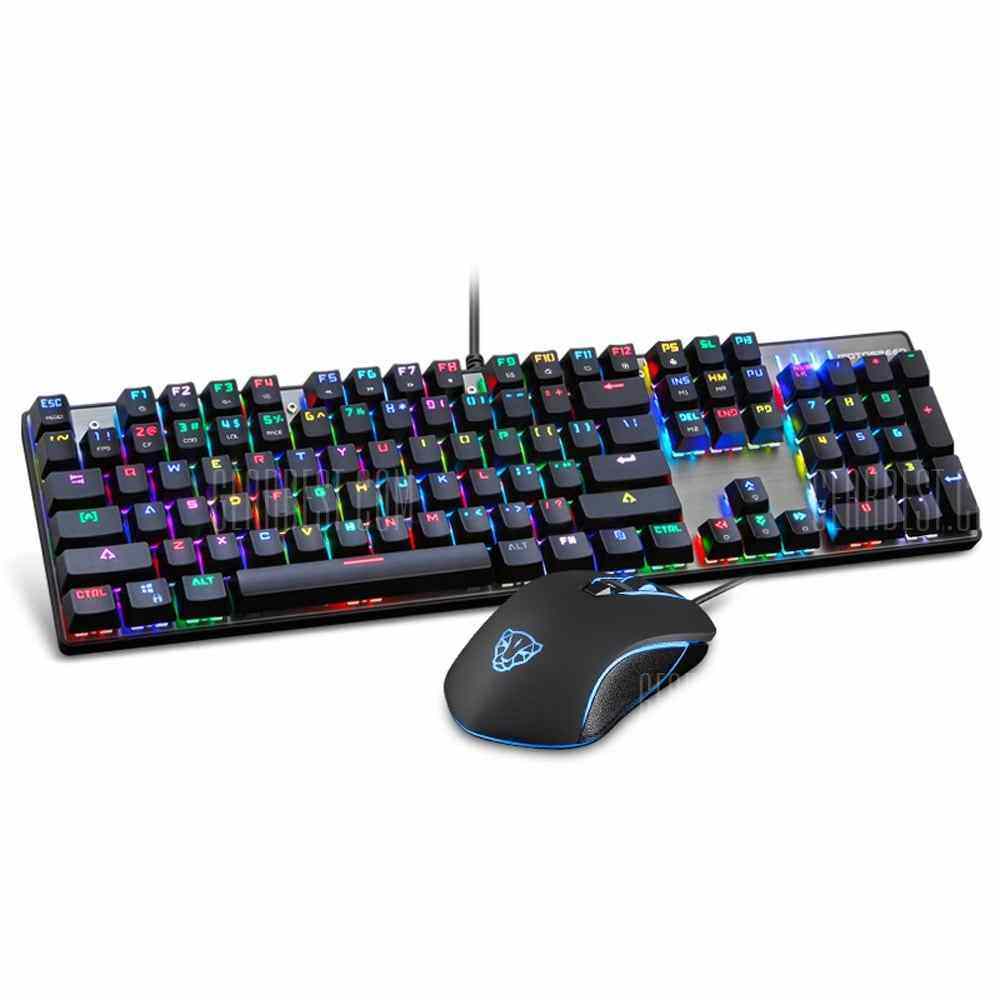 offertehitech-Motospeed CK888 NKRO Mechanical Keyboard + Mouse Combo