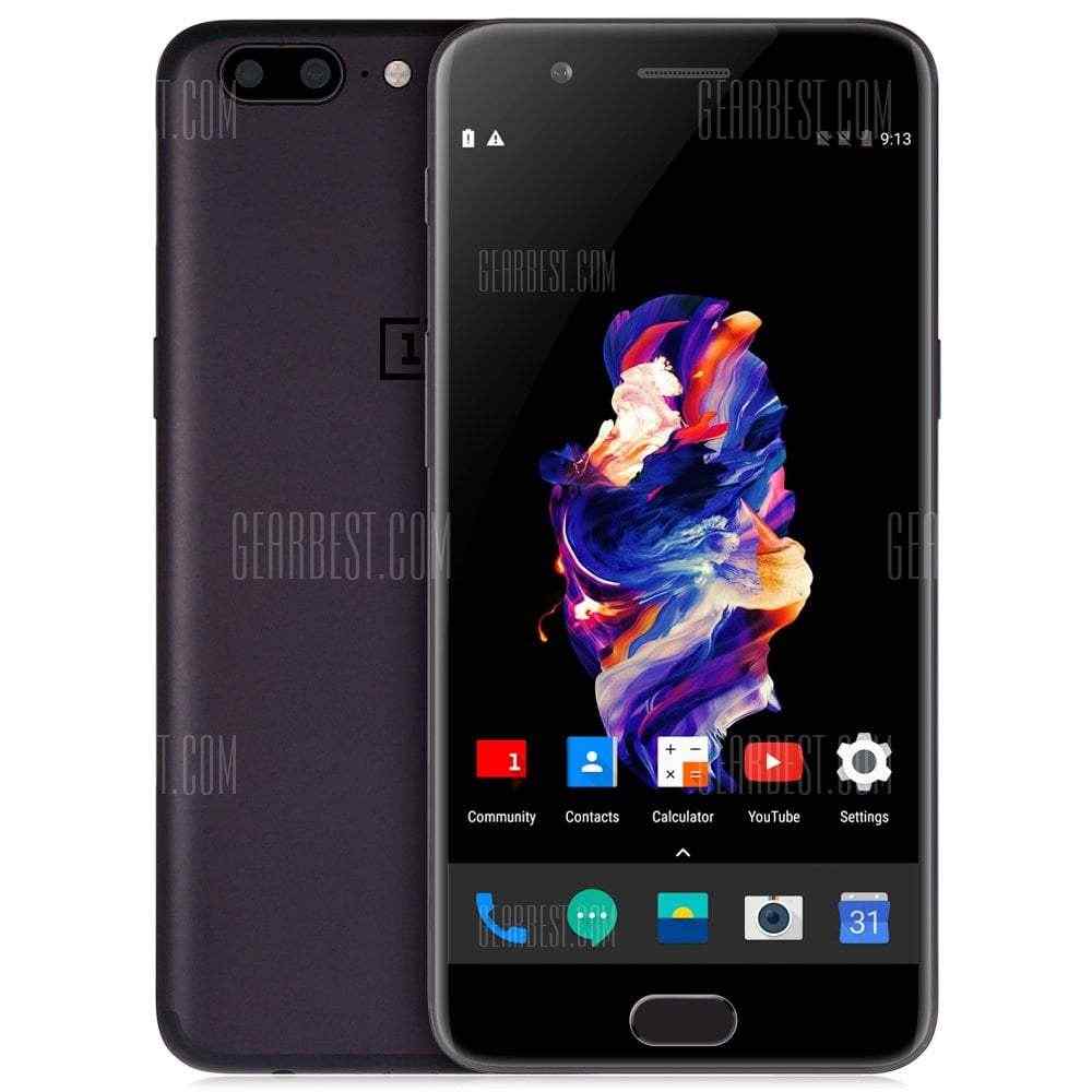 offertehitech-OnePlus 5 4G Phablet - 6GB RAM 64GB ROM GRAY