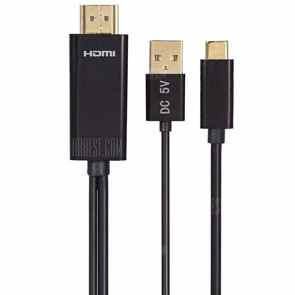 offertehitech-Wkae MHL USB Type-C to HDMI CABLE HDTV Cable Adapter 2 Meters