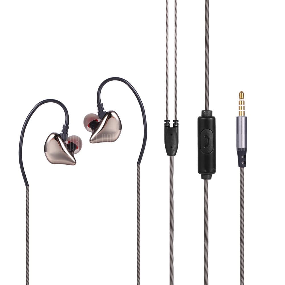 offertehitech-X6 3.5MM In-line Control In-ear Music Sports Earbuds