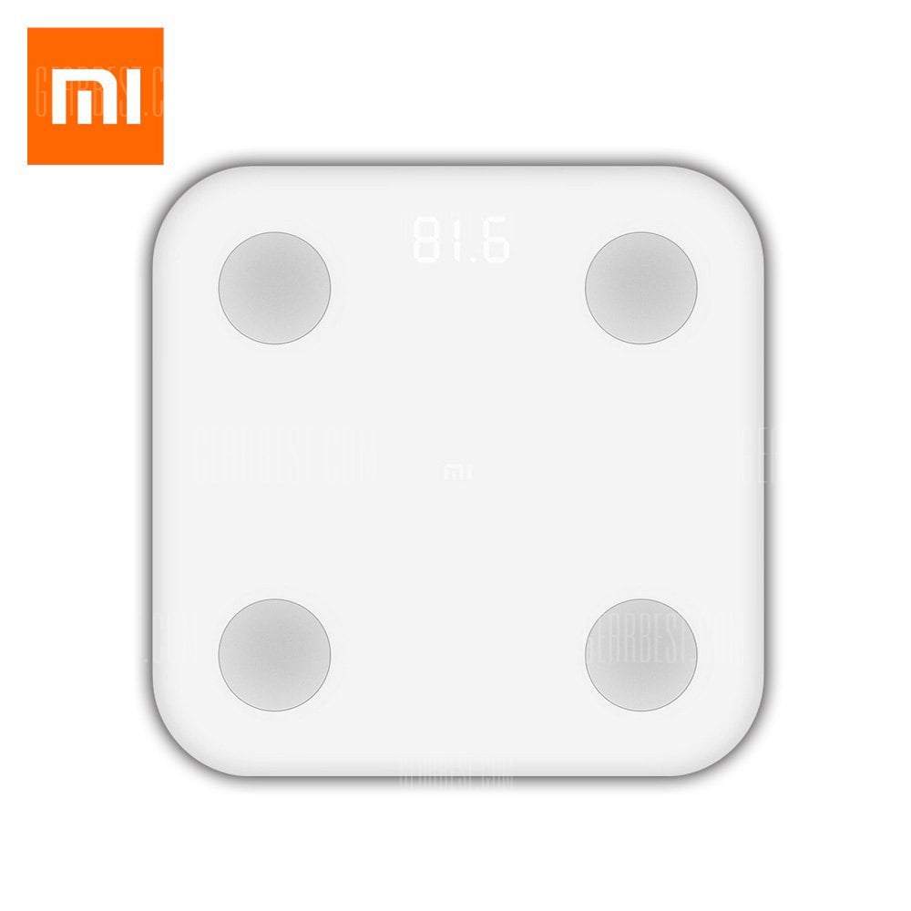 offertehitech-Xiaomi Bluetooth 4.0 Smart Weight Scale - NORMAL VERSION WHITE