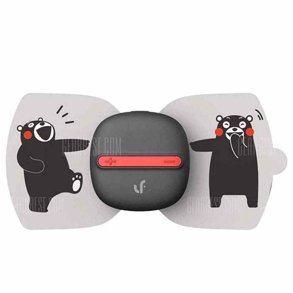 offertehitech-Xiaomi Mi Home Electrical TENS Pulse Therapy Massage Machine - BLACK AND GREY