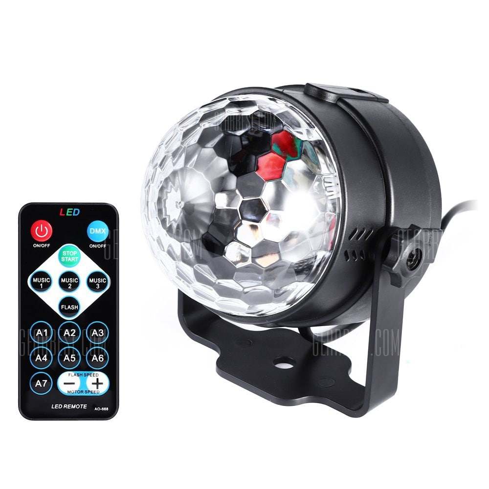 offertehitech-YouOKLight 3W RGB Mini Portable 3LED Stage Magic UV Light