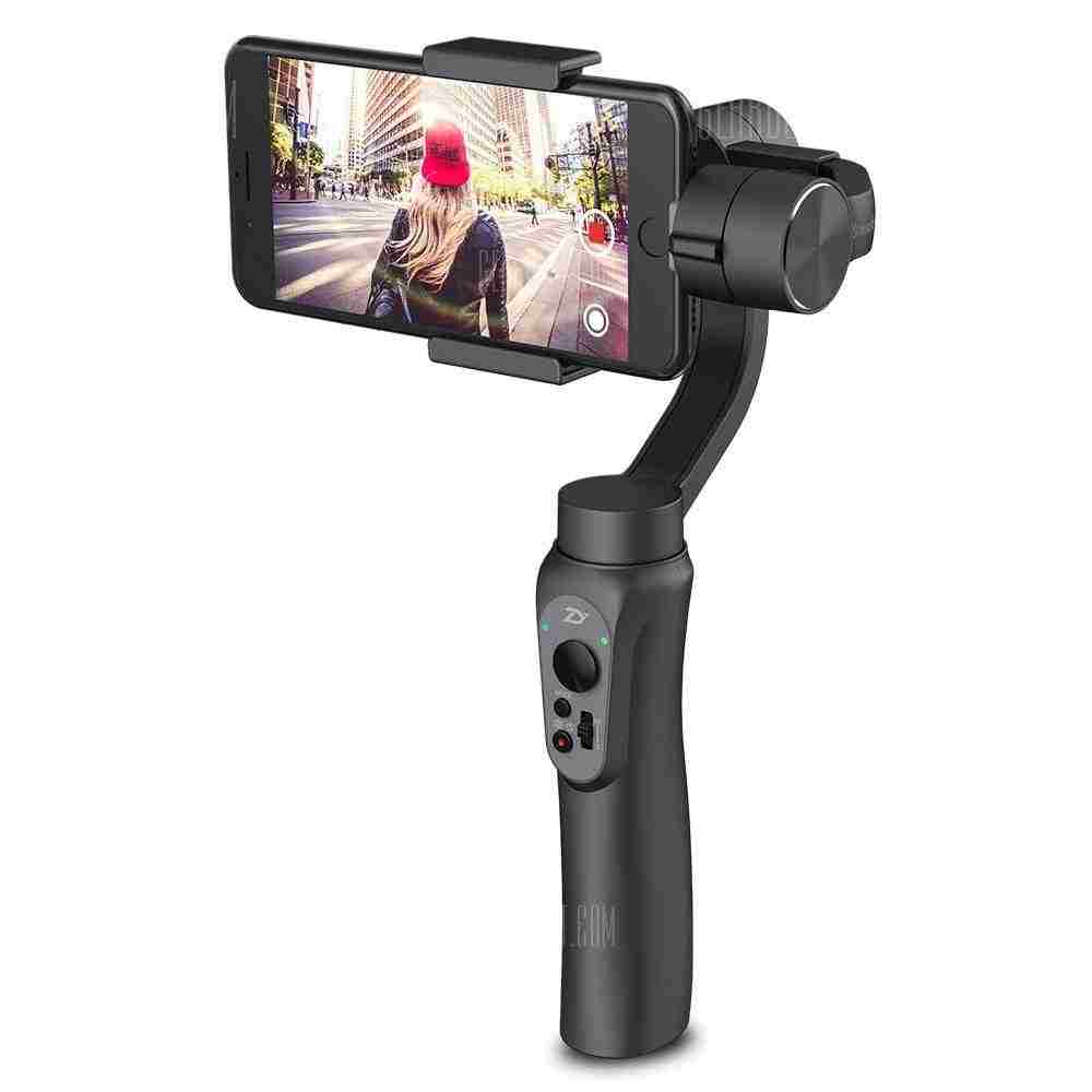 offertehitech-Zhiyun Smooth Q 3-axis Stabilization Gimbal - JET BLACK