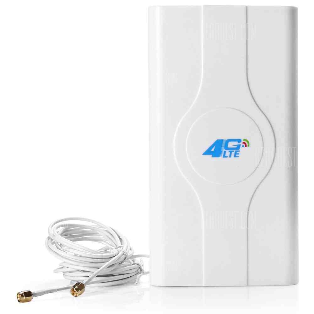 offertehitech-gearbest-LF - ANT4G01 4G LTE SMA Plug 49dBi MIMO Antenna Signal Booster