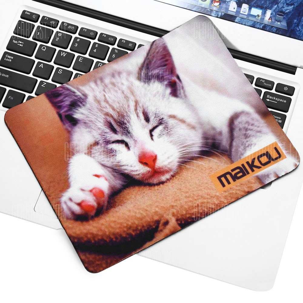 offertehitech-gearbest-Maikou Mouse Pad Sleeping Cat