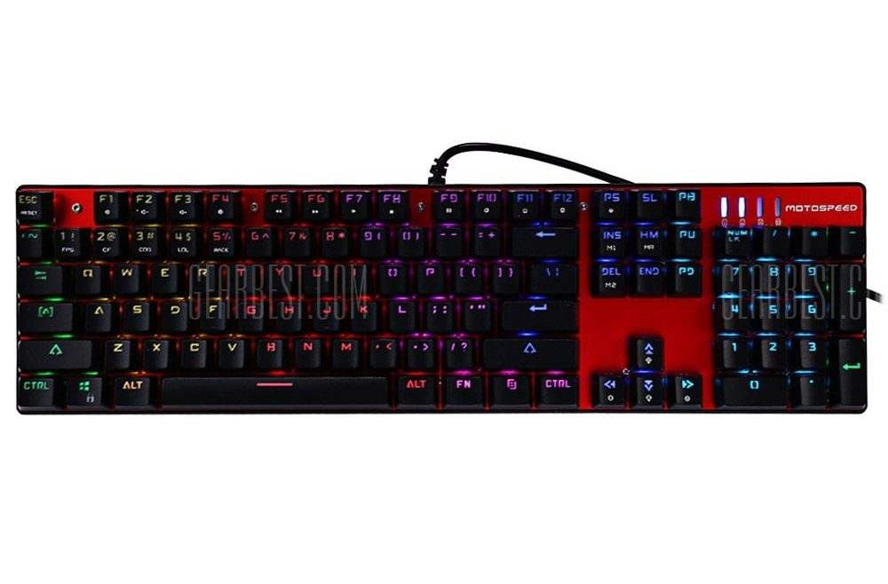 offertehitech-gearbest-Motospeed Inflictor CK104 NKRO Gaming Mechanical Keyboard