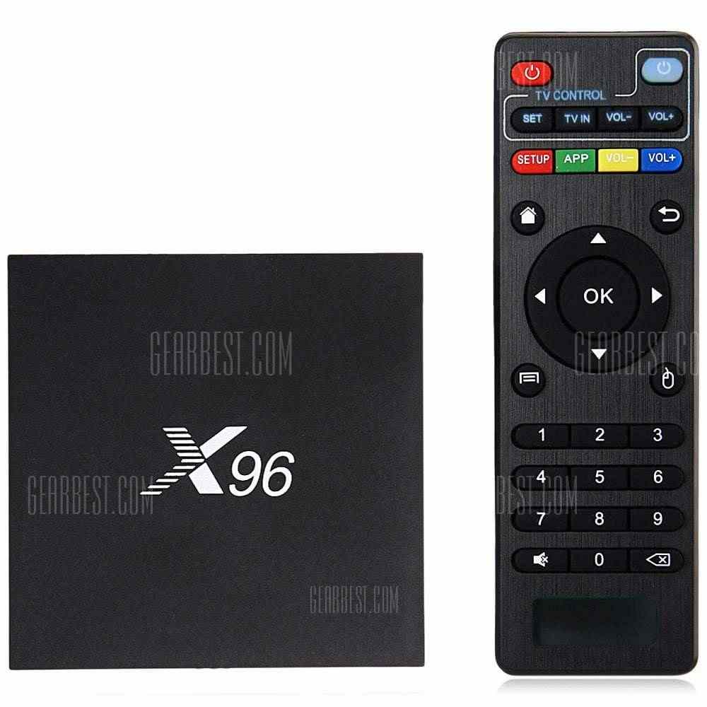 offertehitech-gearbest-X96 TV Box Android 6.0 Online Player