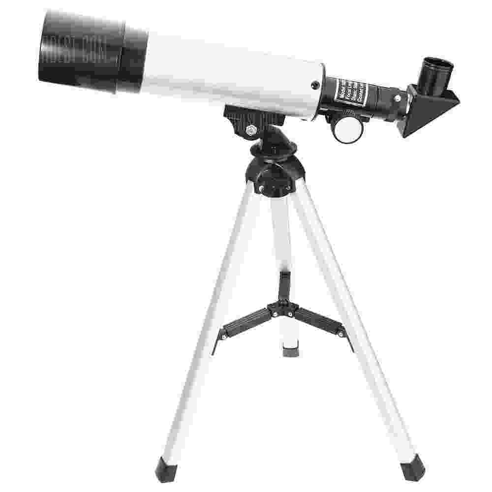 offertehitech-F36050 Astronomical Monocular Telescope for Beginners - SILVER