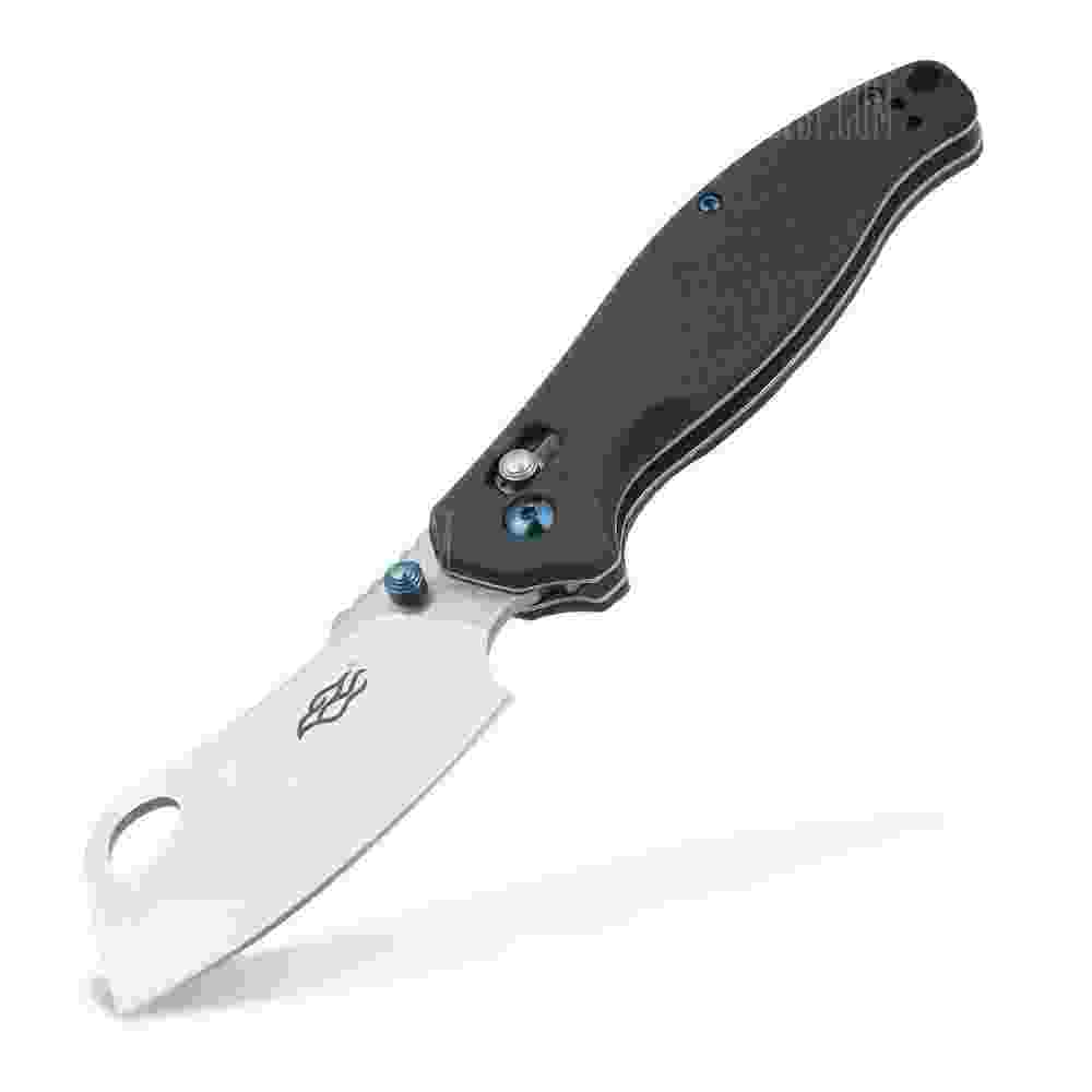 offertehitech-GANZO Firebird F7551 - CF Portable Axis Lock Folding Knife - BLACK