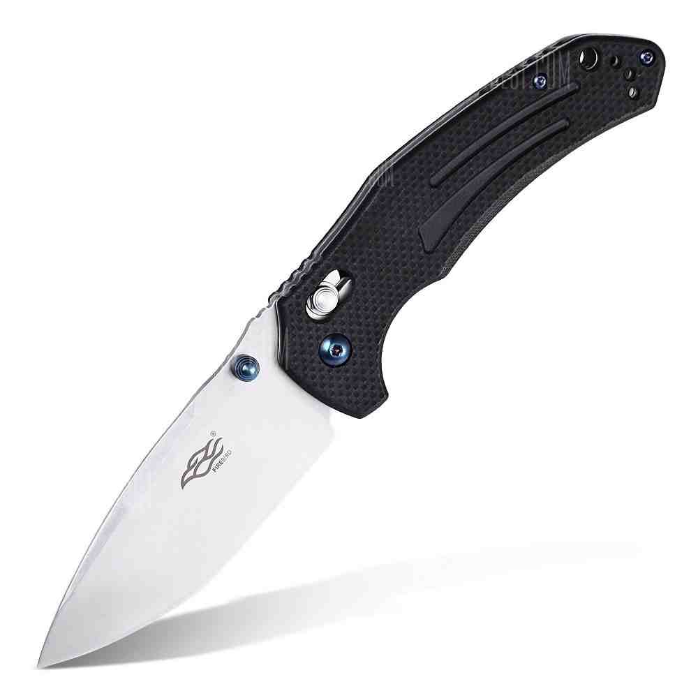 offertehitech-GANZO Firebird F7611 - BK Axis Lock Folding Knife G10 Handle - BLACK