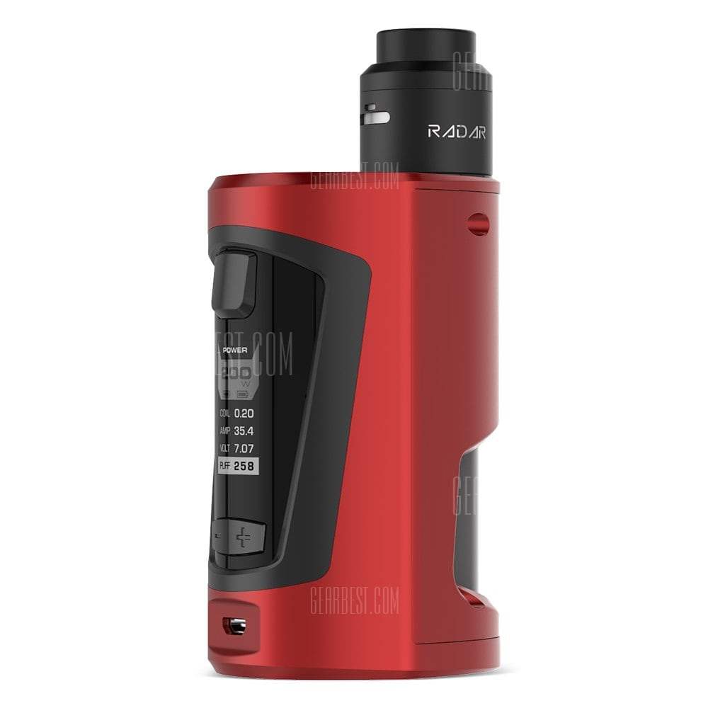 offertehitech-Geekvape GBOX Squonker 200W Box Mod Kit TPD Edition - WINE RED