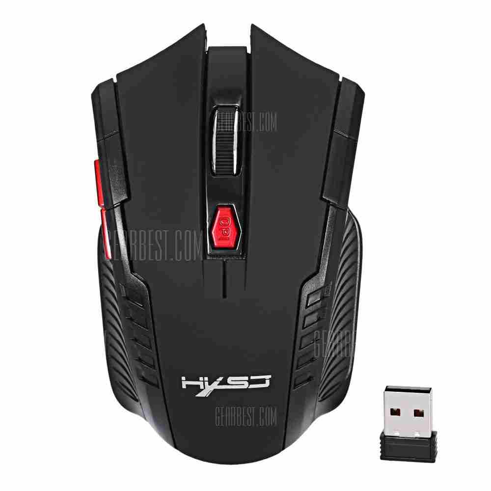 offertehitech-HXSJ X20 2400DPI 2.4GHz Wireless Optical Gaming Mouse