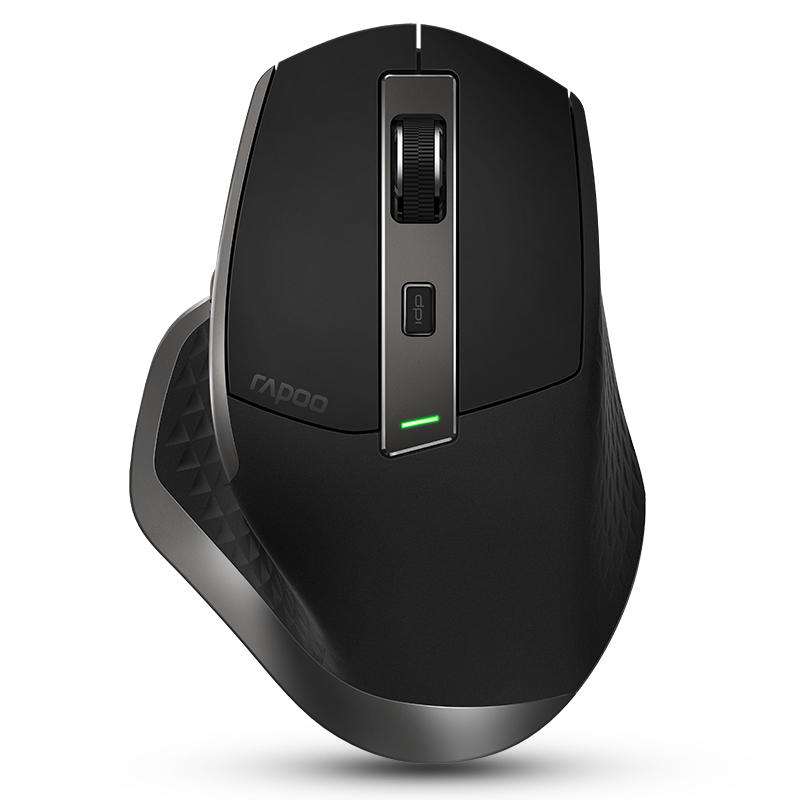 offertehitech-Rapoo MT750 Mouse wireless multiuso ricaricabile Bluetooth 3.0 / 4.0 RF 2.4GHz per mouse a quattro dispositivi