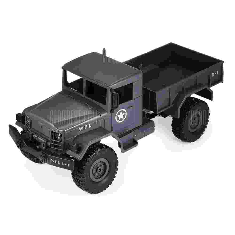 offertehitech-WPL B - 1 1:16 Mini Off-road RC Military Truck