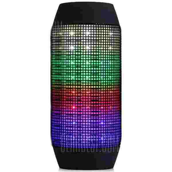 offertehitech-Wireless Bluetooth 3.0 Speaker with Colorful LED Light Disc Dancing