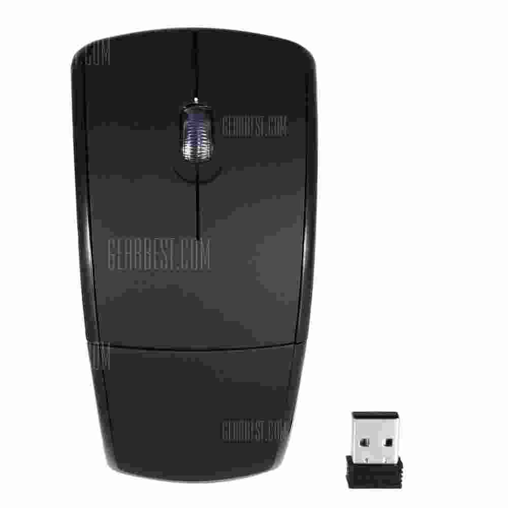 offertehitech-gearbest-A910 Foldable 2.4GHz Wireless Optical Mouse Compatible with Windows and Mac OS