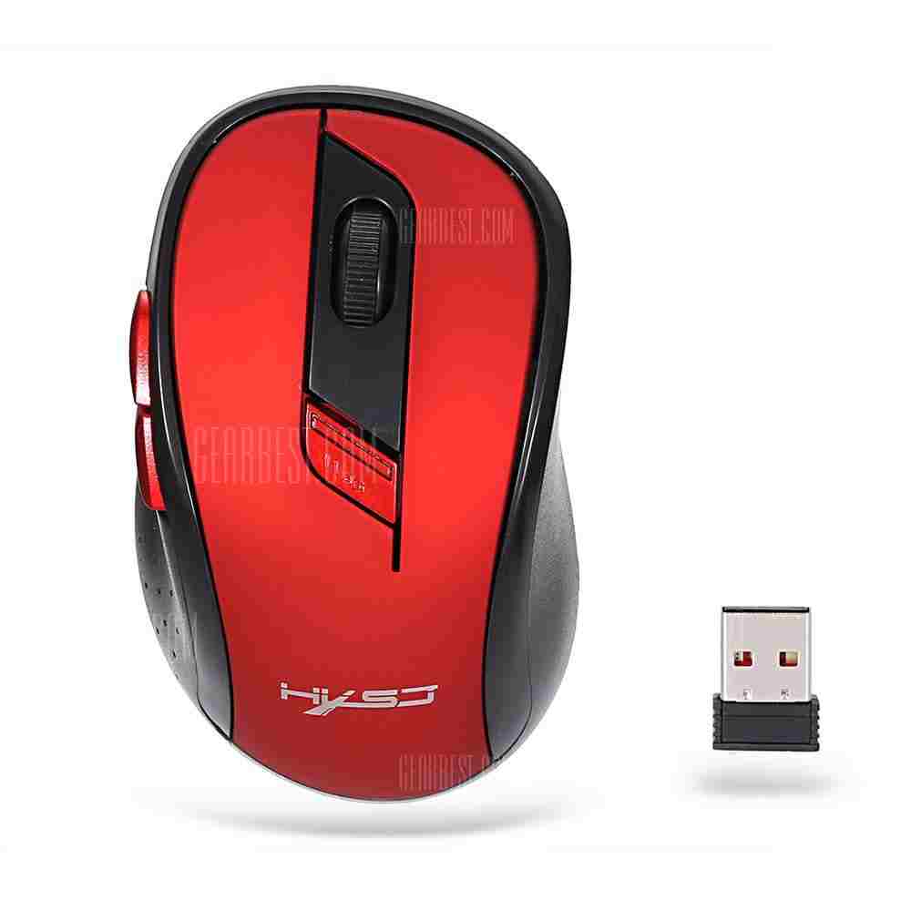 offertehitech-gearbest-HXSJ X40 2.4GHz Wireless Optical Gaming Mouse