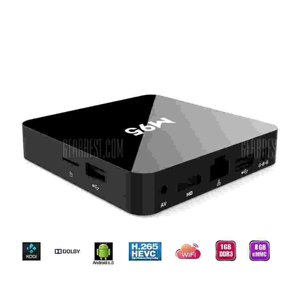 offertehitech-gearbest-M95 Amlogic S905X Quad Core TV Streamer Box