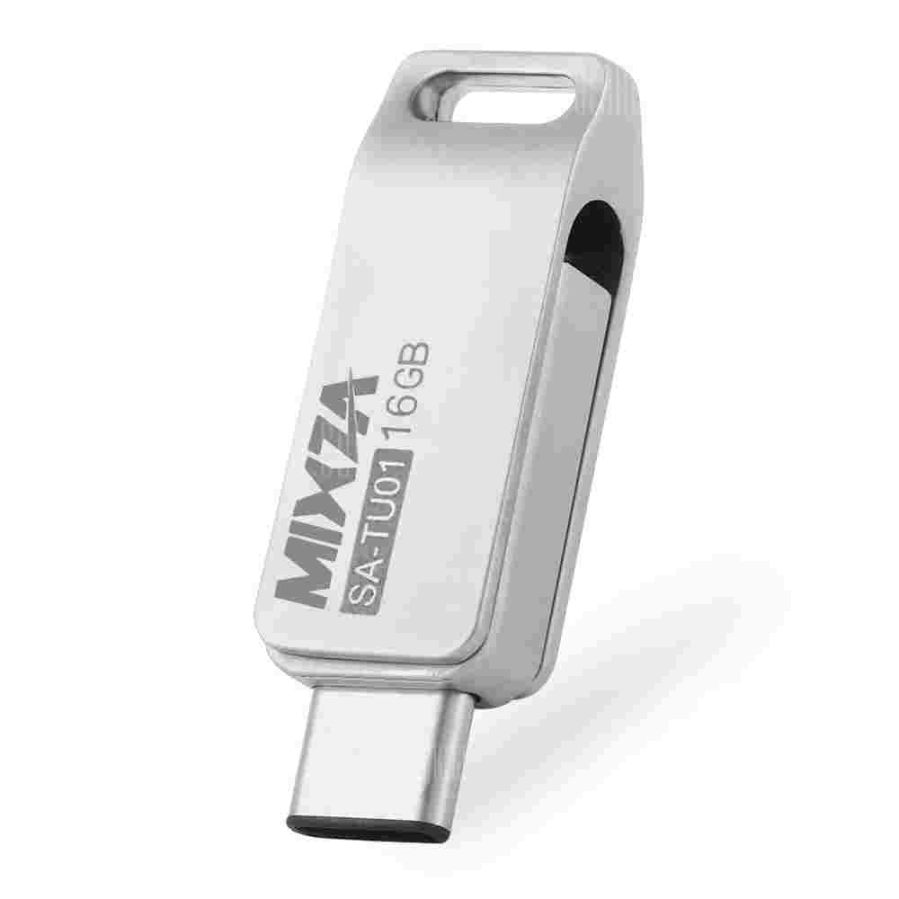 offertehitech-gearbest-MIXZA SA - TU01 16GB Type-C OTG + USB 3.0 Flash Drive