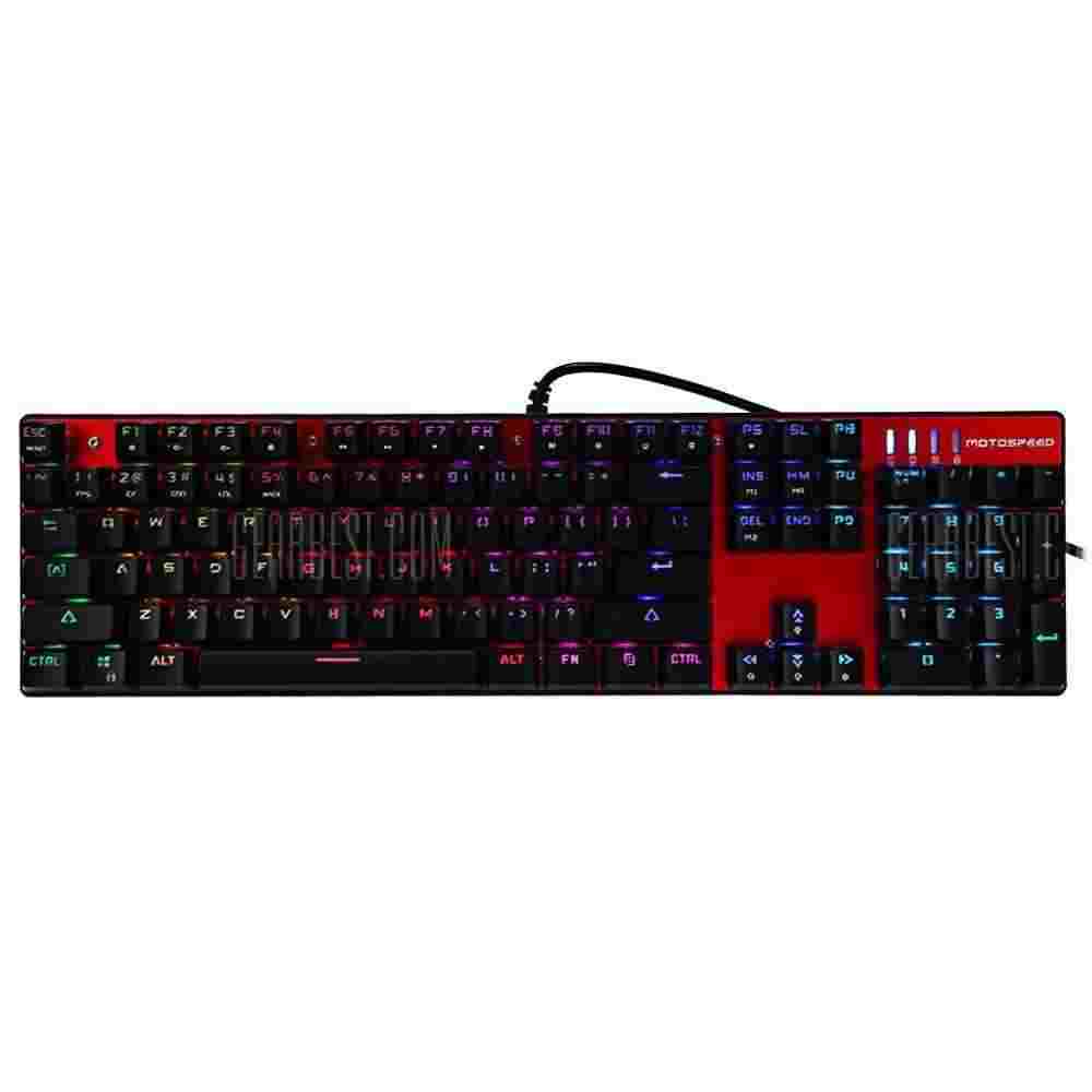 offertehitech-gearbest-Motospeed Inflictor CK104 NKRO Gaming Mechanical Keyboard