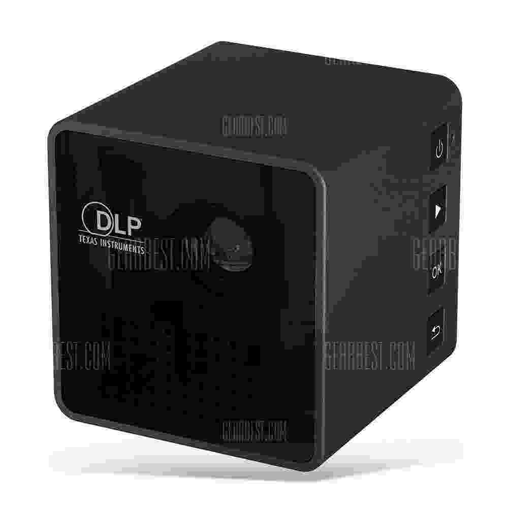 offertehitech-gearbest-UNIC P1+ Mini LED Portable 30 Lumens DLP Home Movie Theater Projector