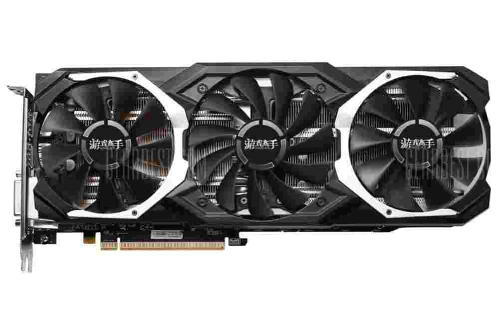 offertehitech-gearbest-Yeston RX580 GPU 8G 256bit DDR5 Graphics Card