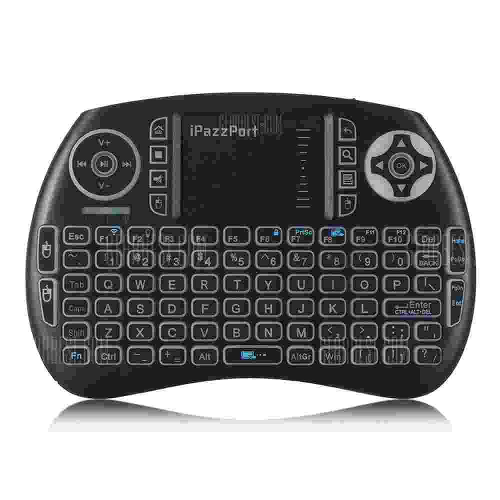 offertehitech-gearbest-iPazzPort KP - 810 - 21SL 2.4GHz Wireless Hand-held Keyboard