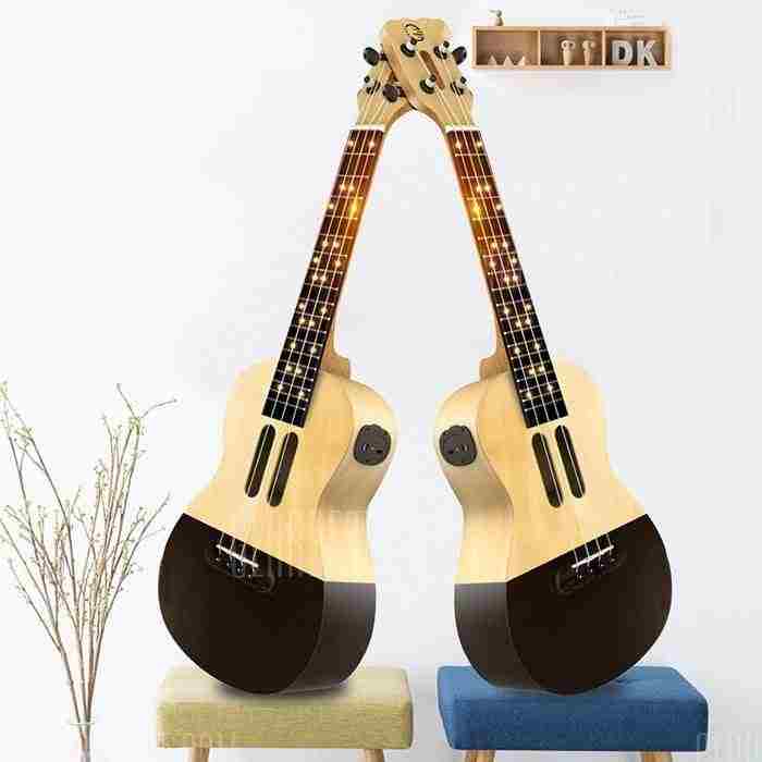 offertehitech-APP LED Bluetooth USB Smart Ukulele Gift for Beginners 1pc - COLORMIX