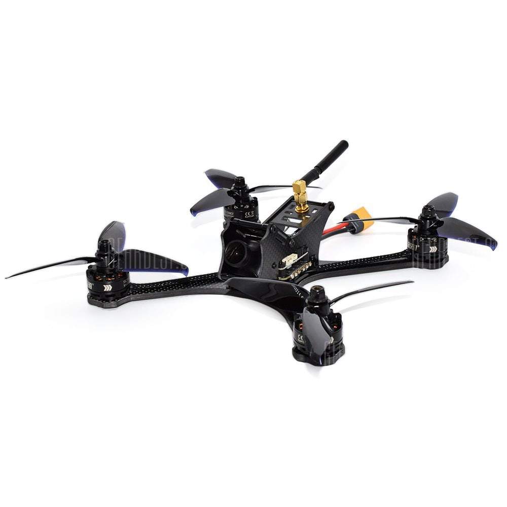 offertehitech-FuriBee DarkMax 220mm FPV Racing Drone - BNF WITH DSMX RECEIVER BLACK