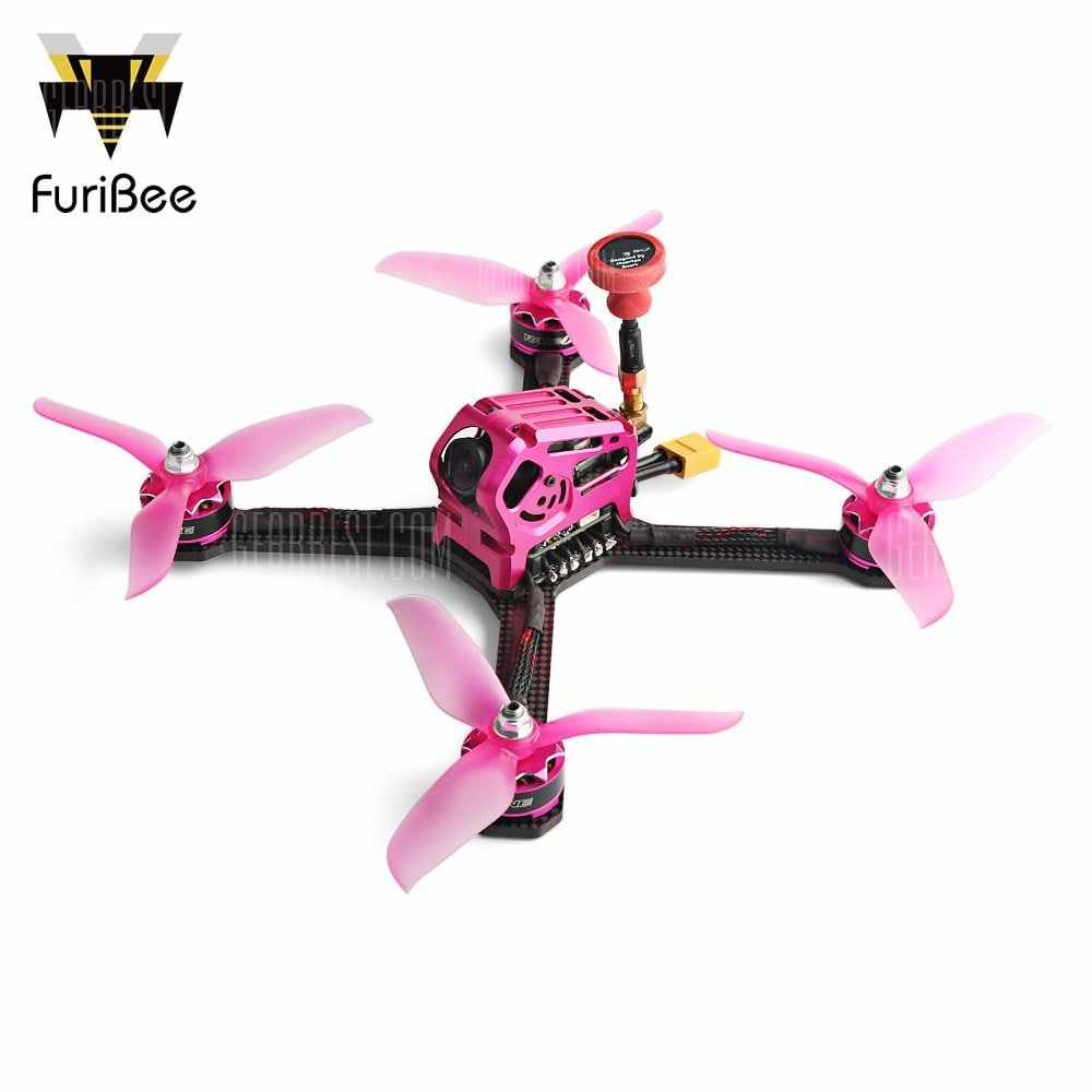 offertehitech-FuriBee GT 220MM Fire Dancer FPV Racing Drone - BNF WITH FRSKY RECEIVER COLORMIX