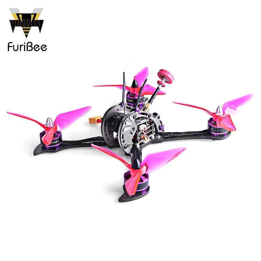 offertehitech-FuriBee X215 PRO 215mm FPV Racing Drone - BNF - WITH FRSKY RECEIVER COLORMIX