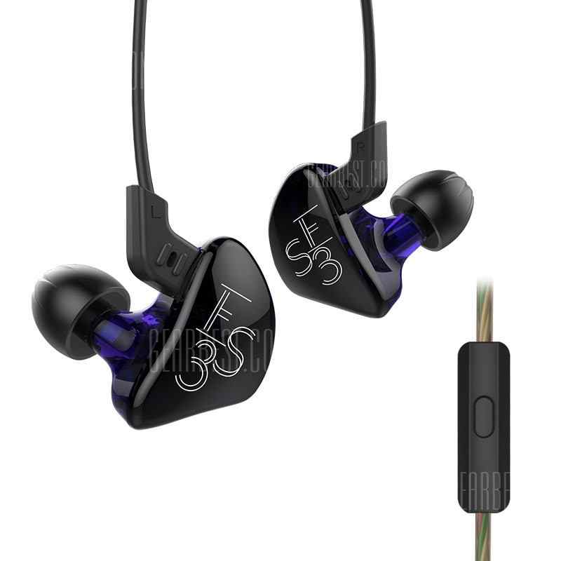 offertehitech-KZ KZ - ES3 In-ear Detachable HiFi Earphones