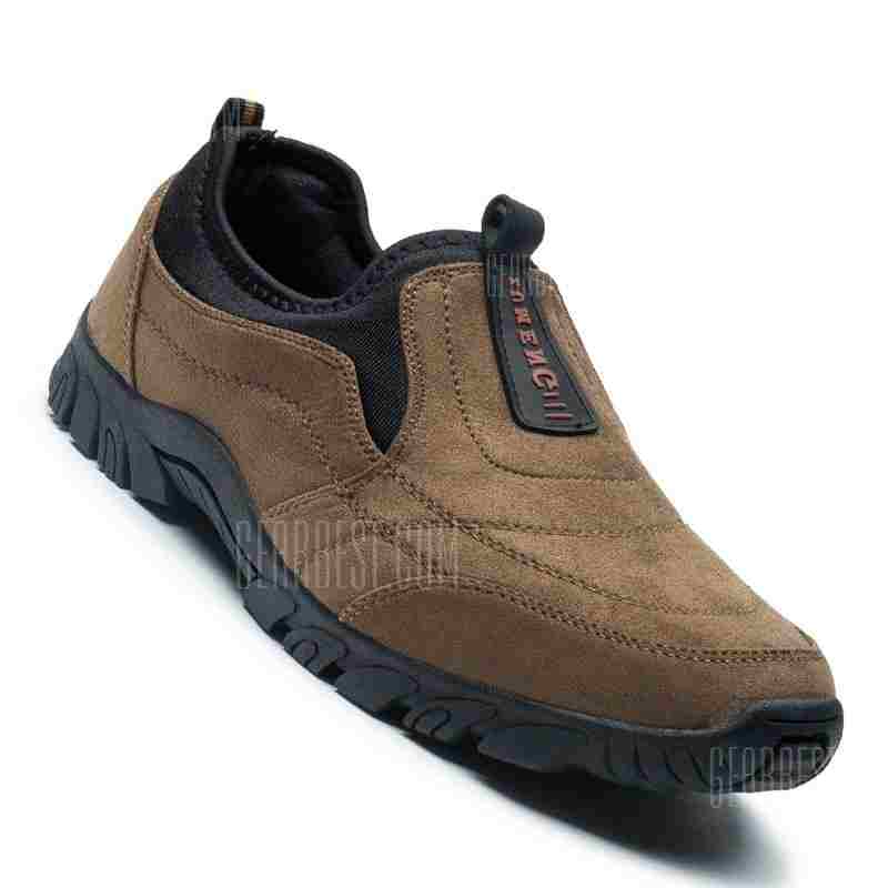 offertehitech-Men Casual Trend of Fashion Rubber Outdoor Older Solid Leather Sofet Leather Hard Wearing Shoes