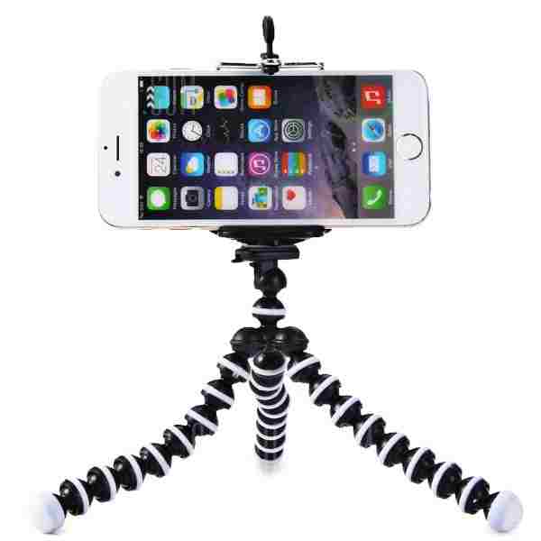 offertehitech-Mini Octopus Style Mobile Phone Stand Flexible Tripod