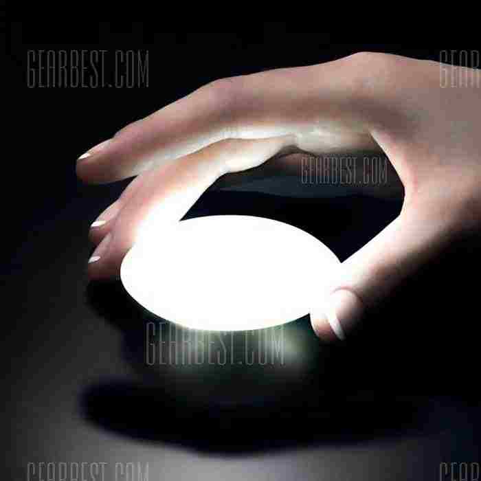 offertehitech-Motion-activated LED Night Light Stone-shaped Lamp 4PCS - WHITE