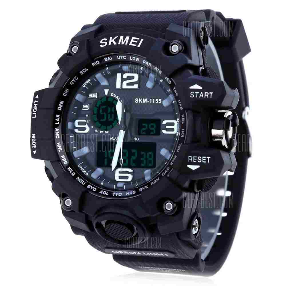 offertehitech-SKMEI 1155 Men LED Digital Quartz Watch